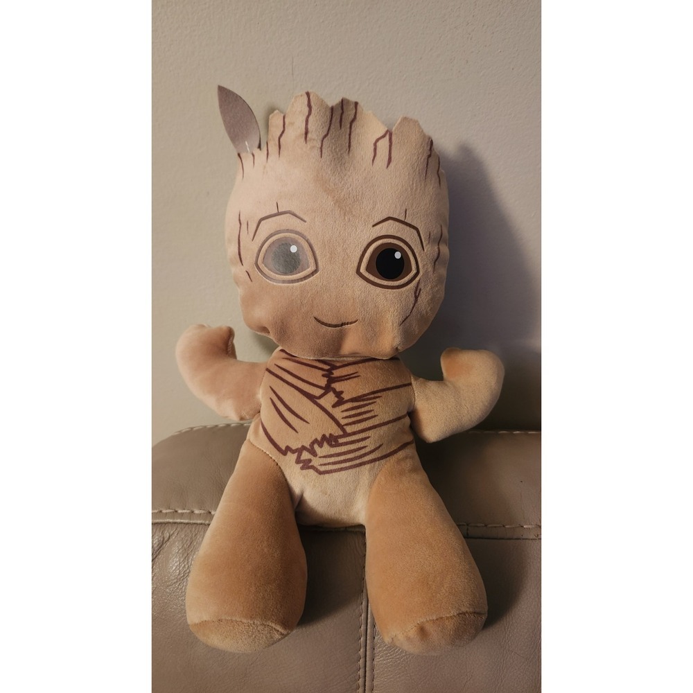 Ty  Beanie Baby 12" GROOT‎ Marvel Guardians of the Galaxy Plush With Tags
